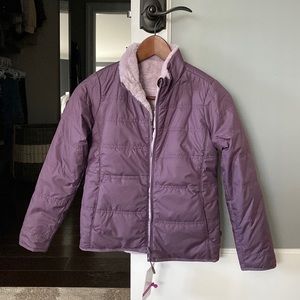 *New with Tags* Athleta Girl Reversible Warm + Fuzzy Jacket